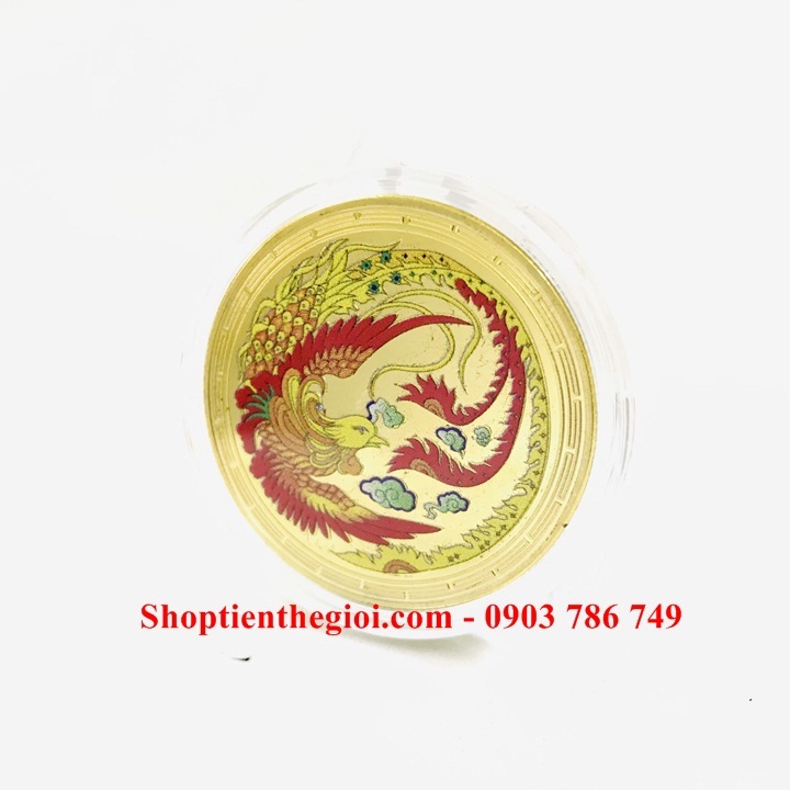 Xu Phụng Hoàng Lửa In Màu Vàng - SP005301